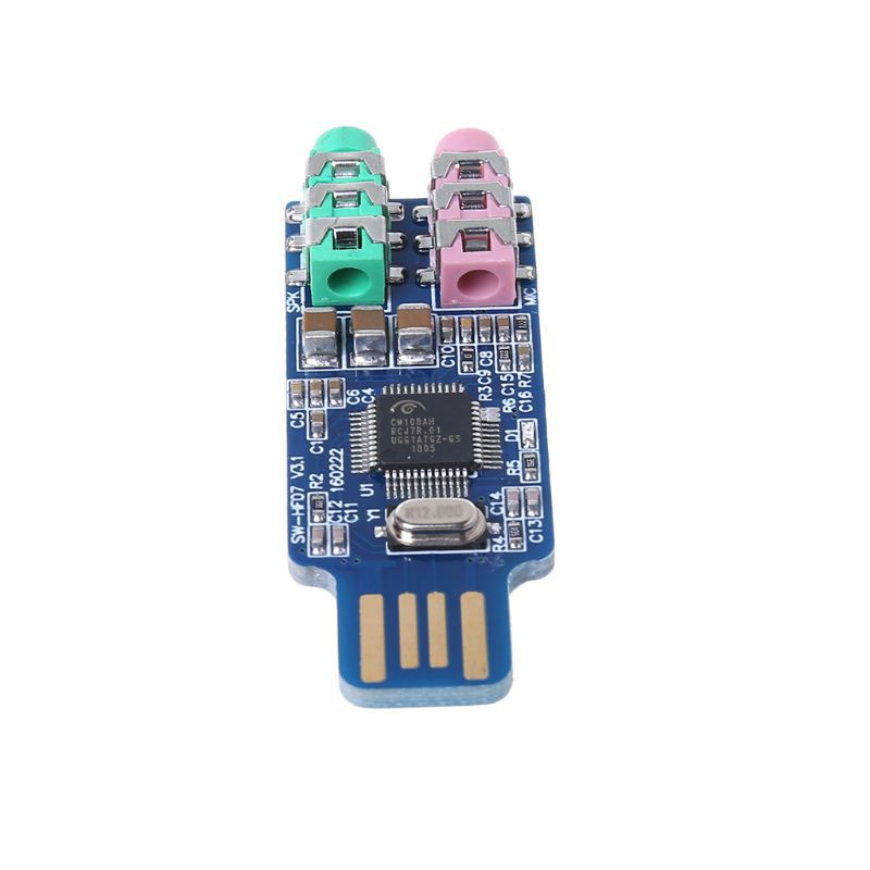 Card Âm Thanh Sup Cm108 Usb Cho Máy Tính