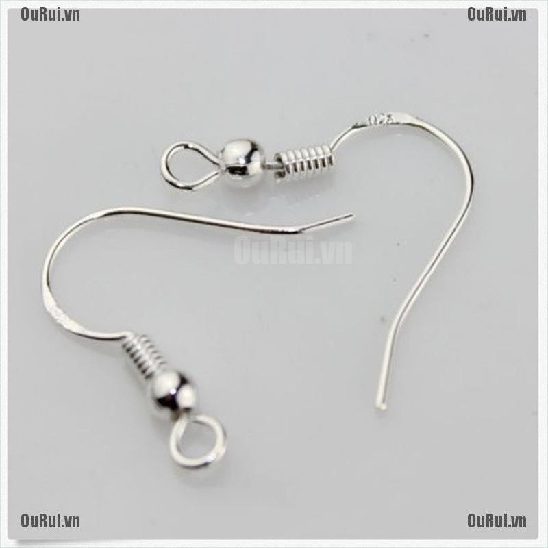 Bộ 100 Móc Mạ Bạc 925 Chất Lượng Cao