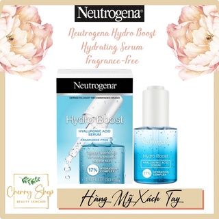 Tinh chất cấp nước Neutrogena Hydro Boost - Hyaluronic Acid Serum 17% Hydration Complex (30ml)