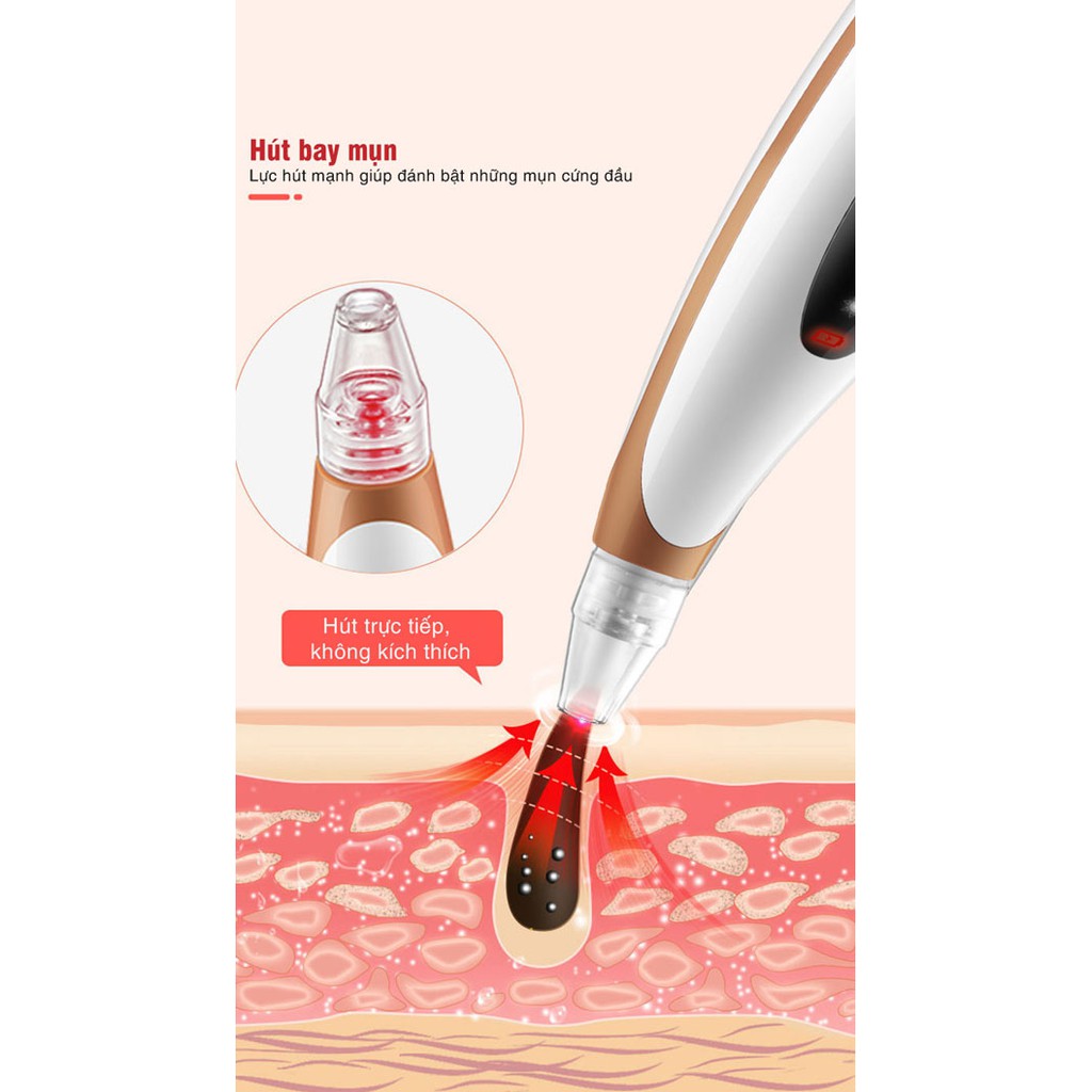 Máy Hút Mụn Và Massage Nóng Cầm Tay Skin Care | BigBuy360 - bigbuy360.vn