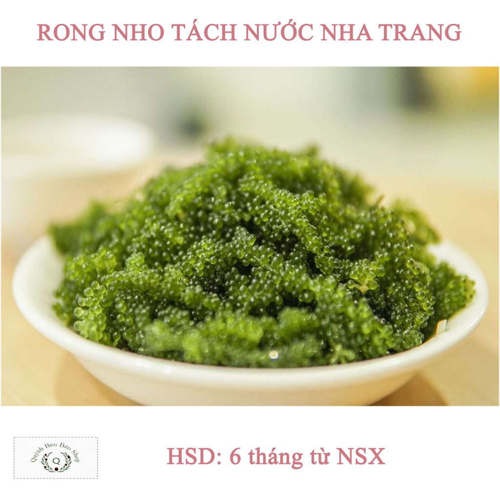 (100g) Rong nho tách nước Nha Trang giòn ngon | BigBuy360 - bigbuy360.vn