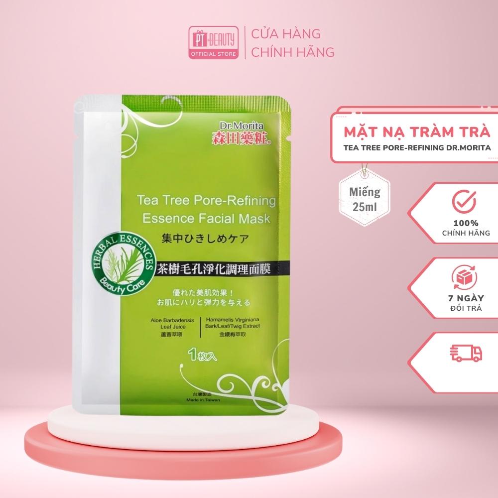 Mặt nạ Dr.morita Tea Tree Pore-Refining Essence Facial Mask 25ml