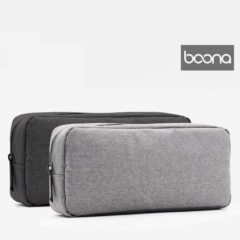 Túi đựng cáp sạc laptop, chuột máy tính, điện thoại và phụ kiện laptop macbook ipad hãng Baona A002