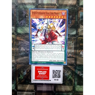 Thẻ bài mint90 yugioh pen /d/d supersight king zero maxwell - common