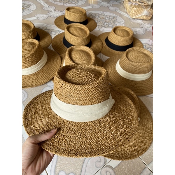 mũ cói đi biển loại 1