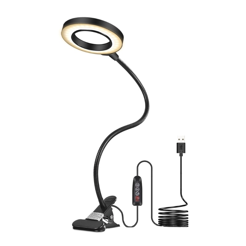 Đèn LED Kính Lúp 5X 3 Chế Độ Kèm Giá Đỡ Dùng Làm Đồ Thủ Công