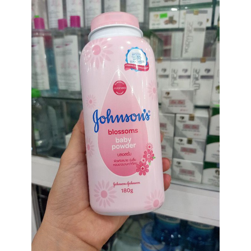 Phấn Rôm Cho Bé Sơ Sinh JOHNSON'S Baby Powder Thái Lan 180G mẫu mới