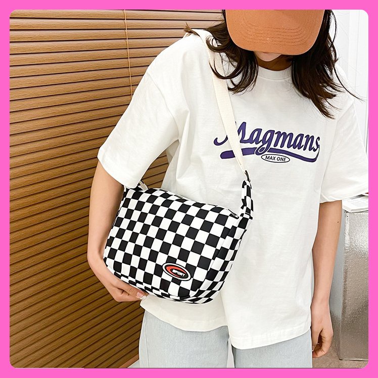 Túi đeo vai cỡ lớn chéo Caro Sport hot hit chống nước dáng unisex Hàn Quốc trẻ trung năng động đi làm đi chơi tiện lợi