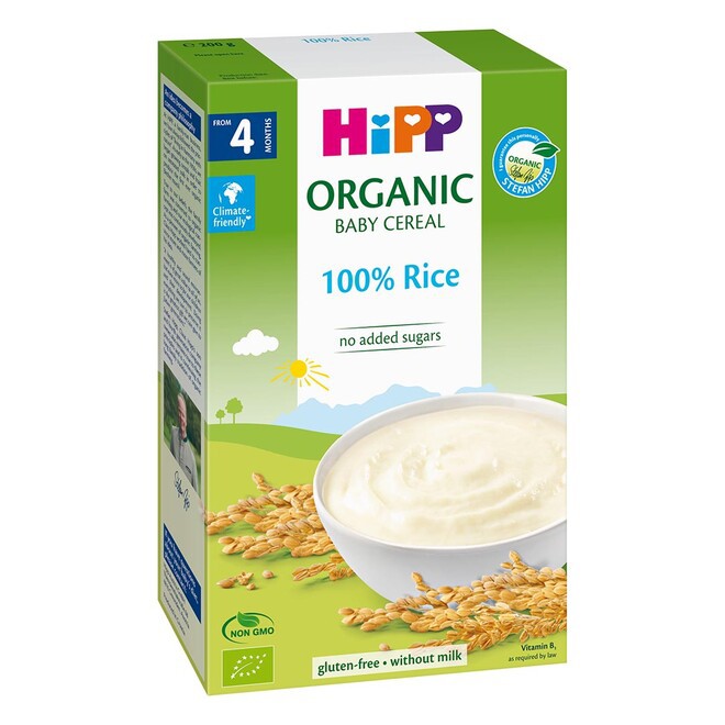 Bột ngũ cốc HiPP Organic cho bé từ 4 tháng 200g