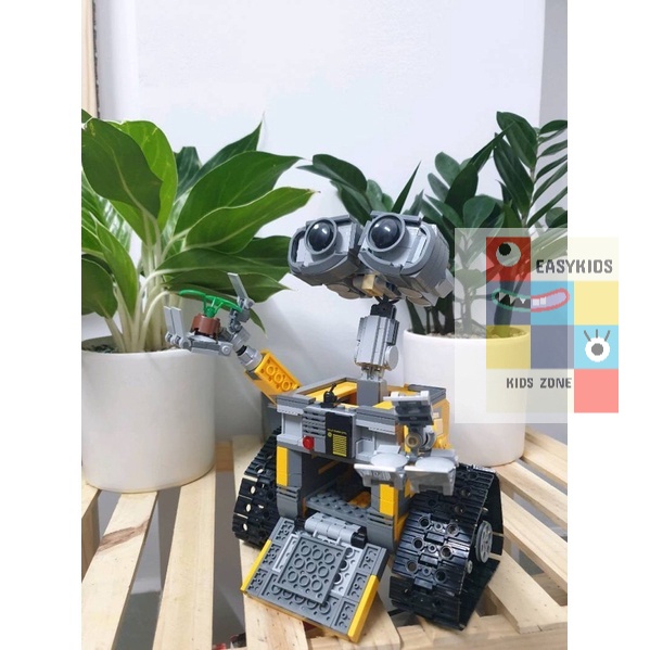 Wall E, Bộ đồ chơi xếp hình Robot, người máy Wall E