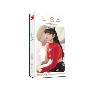 Hộp ảnh postcard Blackpink Lisa mẫu mới