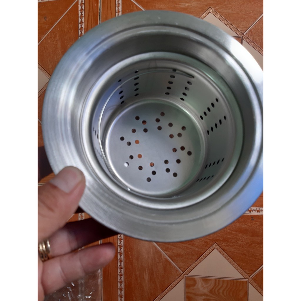 [GIÁ TỐT] Bộ xả chậu rửa chén chống hôi, Bộ xả chậu rửa bát 1 hộc inox 304 phi 110mm