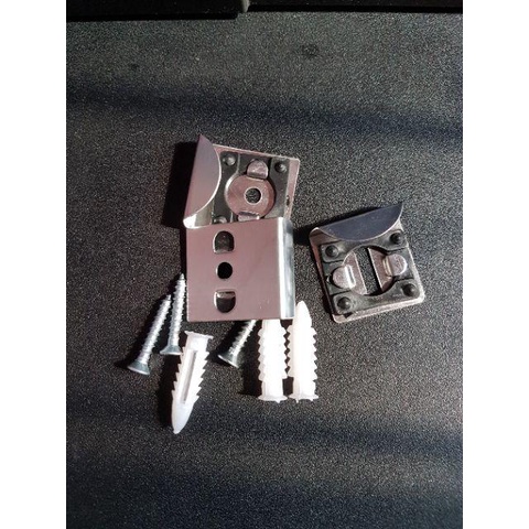 3 chiếc Kẹp gương treo nhà tắm