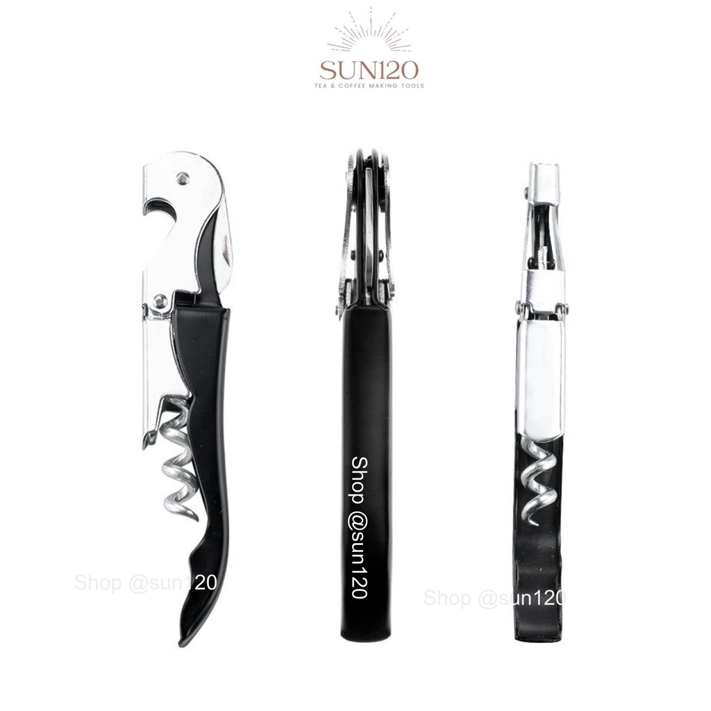 Dụng cụ khui rượu vang 3 in 1 dụng cụ mở nắp chai rượu bia đa năng