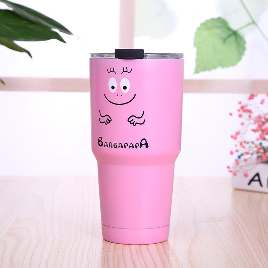 Ly Giữ Nhiệt-bình cốc giữ nhiệt cao cấp Tặng 2 Ống Hút, Cọ rửa Inox Thái Lan 900ml -dc3688