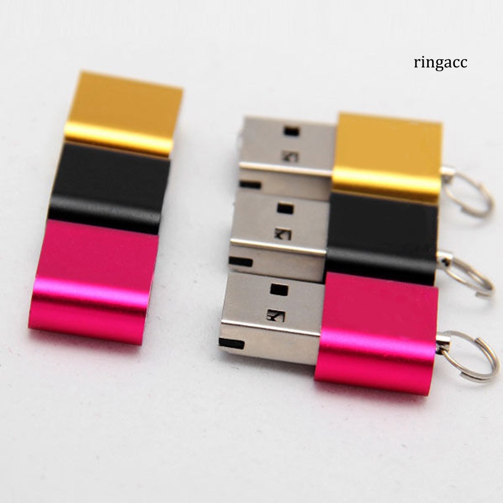 Đầu đọc thẻ nhớ nhỏ nhắn hỗ trợ Usb Micro 2.0 Sd Tf tốc độ cao chuyên dụng