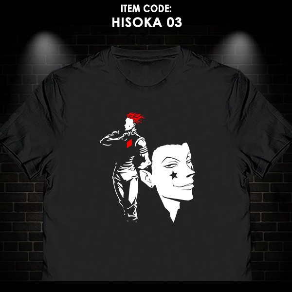 Mẫu áo thun Hisoka Hunter X Hunter Anime độc chất