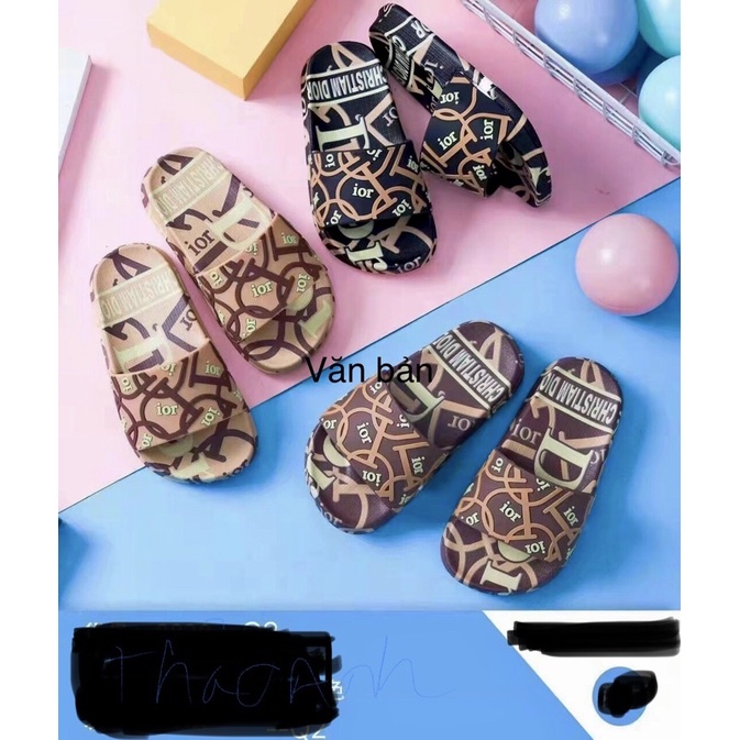 Dép lê dior cho bé