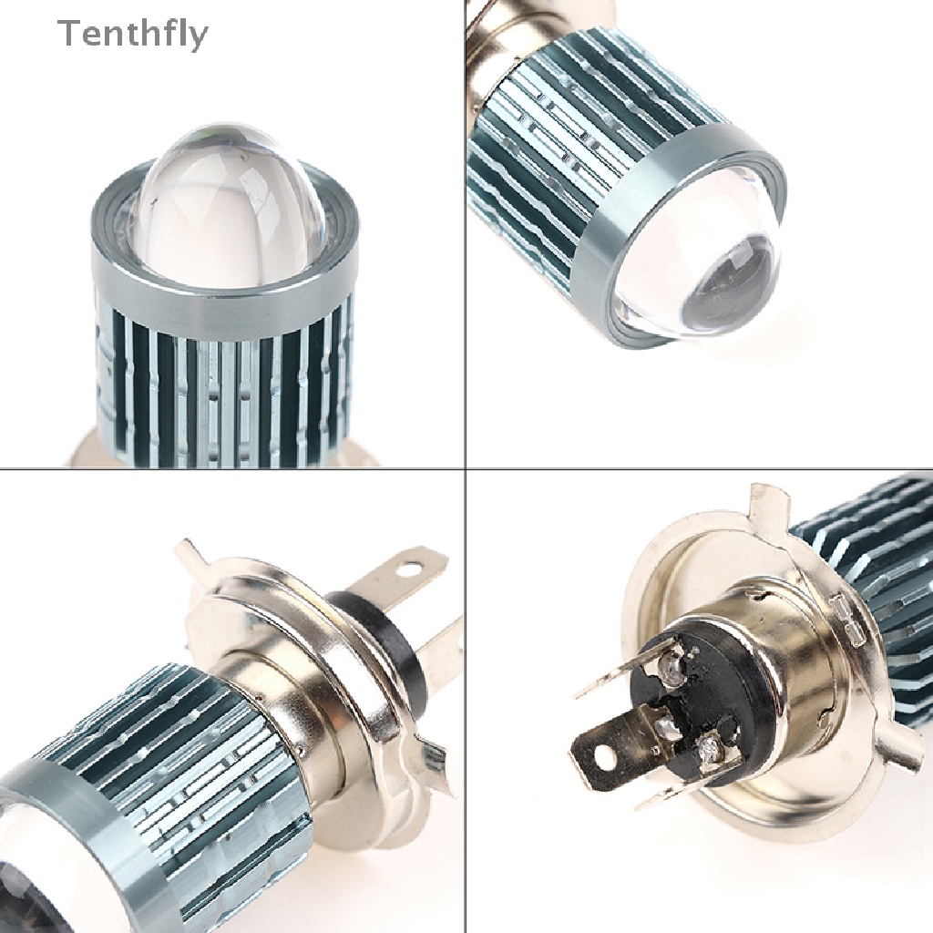 Mcehkf H4 LED Moto H6 BA20D LED Bóng Đèn Pha Xe Máy CSP Ống Kính Đèn Sương Mù Trắng Mới