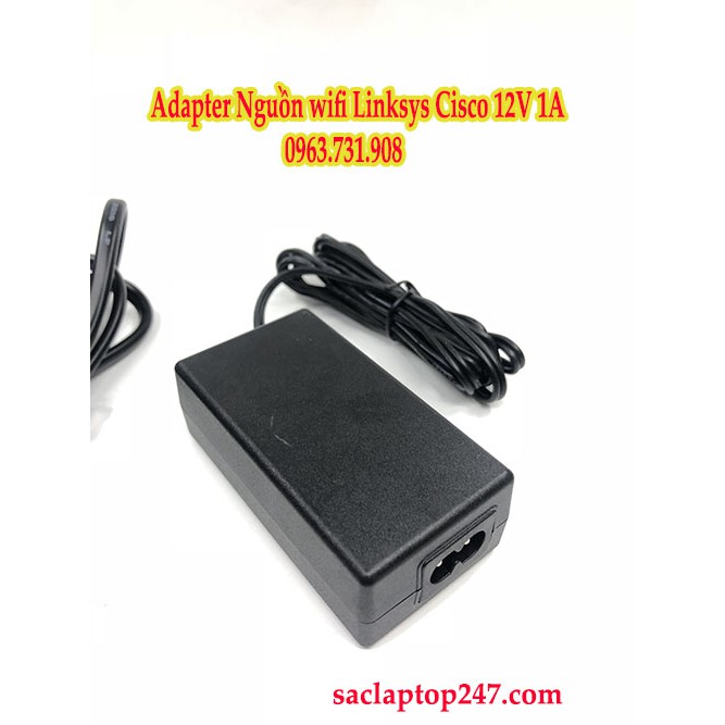 Adapter nguồn wifi Linksys Cisco 12V 1A chính hãng