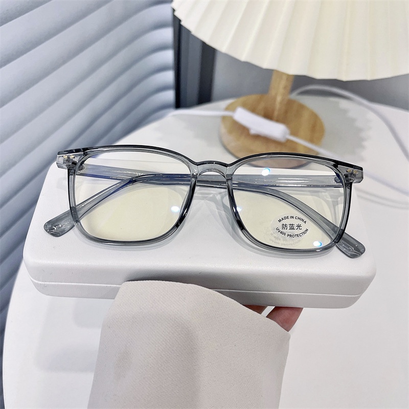 Mắt Kính TR90 Chống Ánh Sáng Xanh Hình Chữ Nhật Thời Trang Chất Lượng Cao