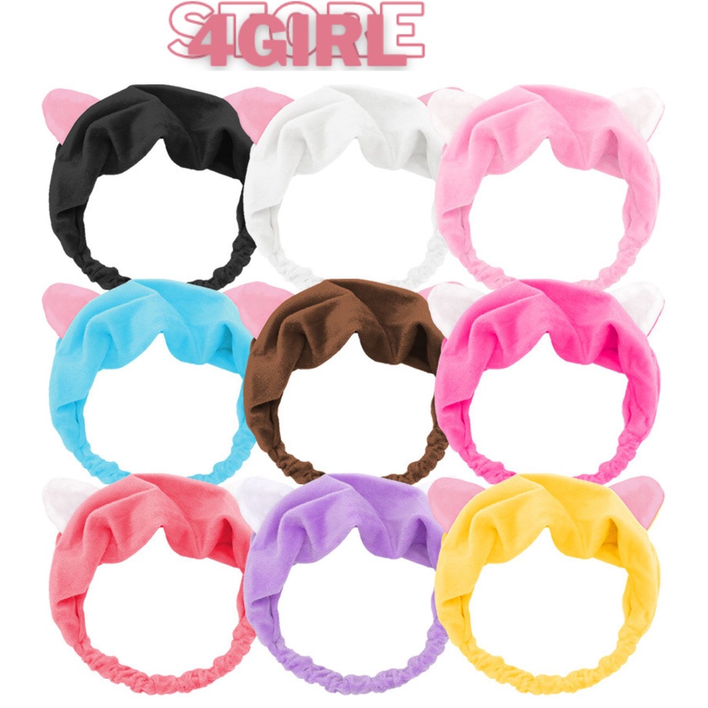 Combo 50 Băng Đô Tai Mèo - Nhiều Màu Store4girls