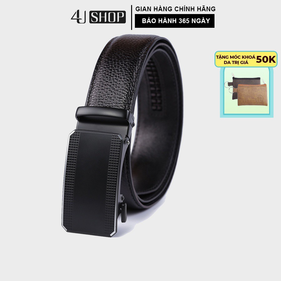 Thắt Lưng Nam Da Bò Vân Miu 4U Lịch Lãm T226D40 - Hàng nhập khẩu