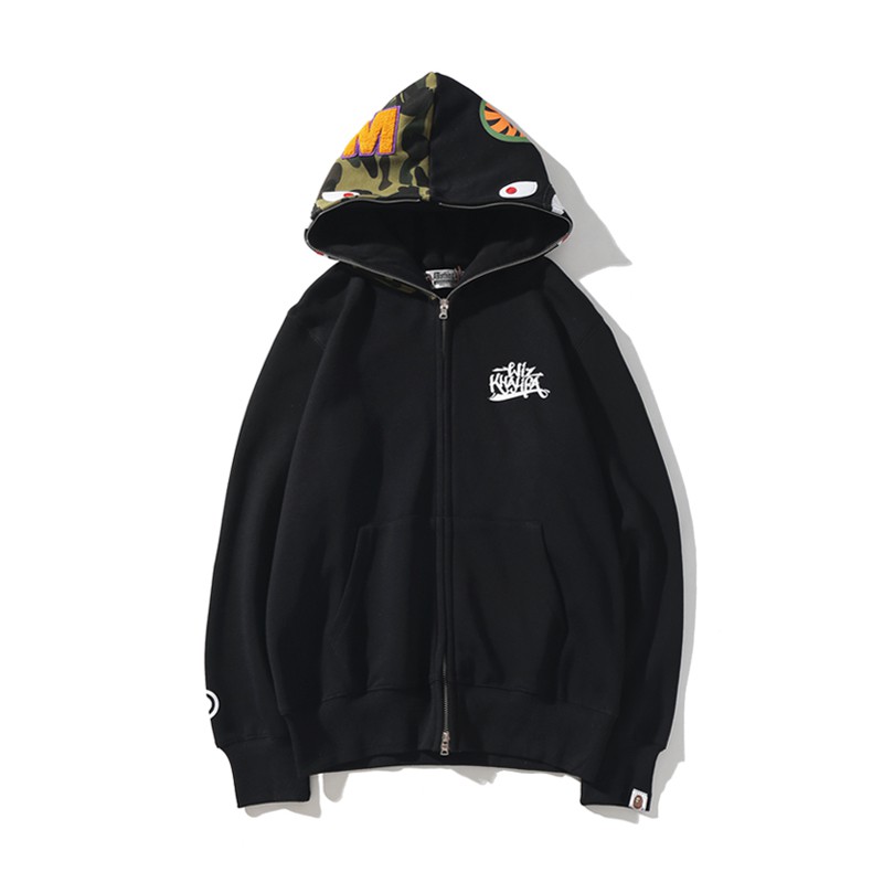 Bape Áo Khoác Hoodie Thời Trang Cho Nam