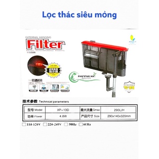 Lọc thác XP các kích thước