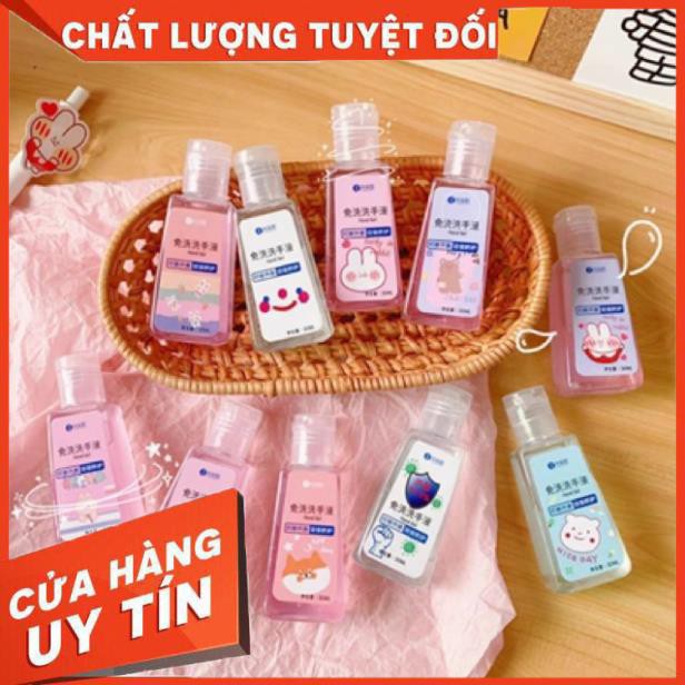 Xà phòng rửa  tay khô dạng gel hoạ tiết nhiều mẫu mùi thôm mát