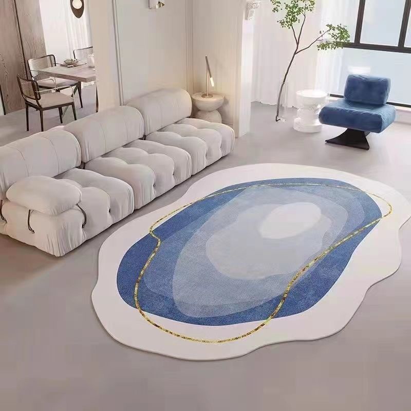 Thảm Lót Sàn Chất Liệu Nhung Mềm Mại Thiết Kế Tinh Tế Trang Trí Nội Thất