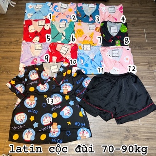 Đồ bộ mặc nhà latin tiểu thư bigsize 70-90kg