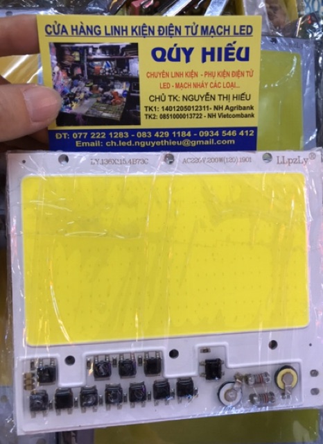 Nhân led 200w điện 220v