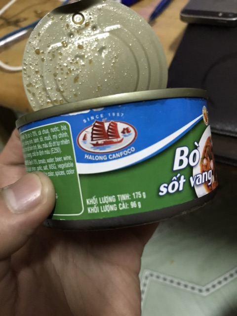 [175 g]Hộp Thịt Bò Sốt Vang Canfoco Hạ Long