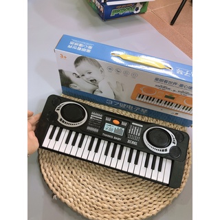 Đồ chơi đàn piano vui nhộn dành cho bé ( đàn màu đen)