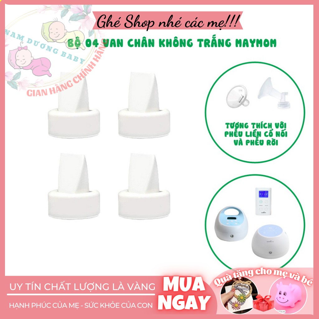 Set 04 Van Chân Không Spectra Thương Hiệu Maymom Kiểm Định An Toàn bởi SGS/Intertek