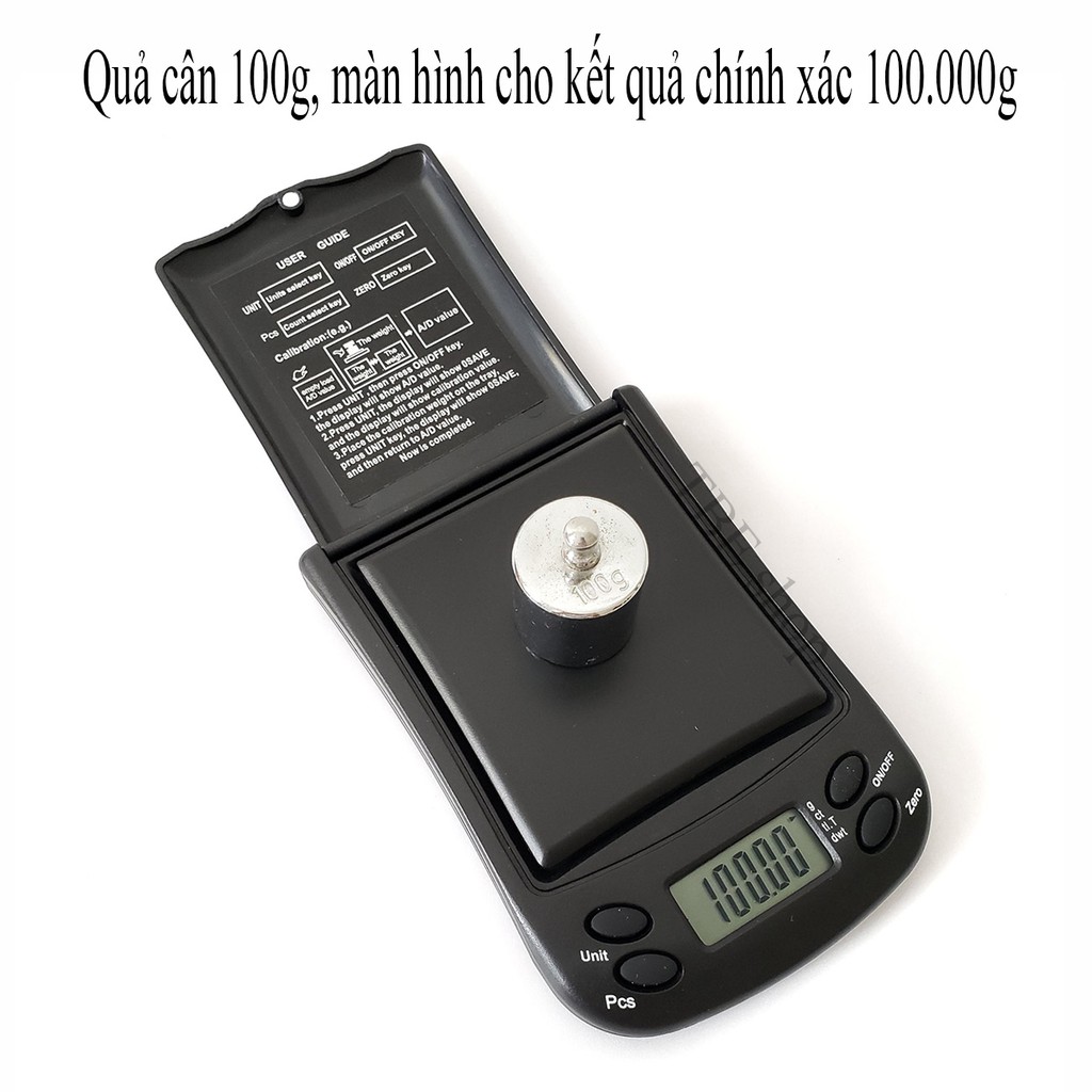 Cân Tiểu Ly Điện Tử 200g 0.01 FEM Chính Hãng Phù Hợp Cân Vàng ( Bảo Hành 1 Năm ) TBE Shop