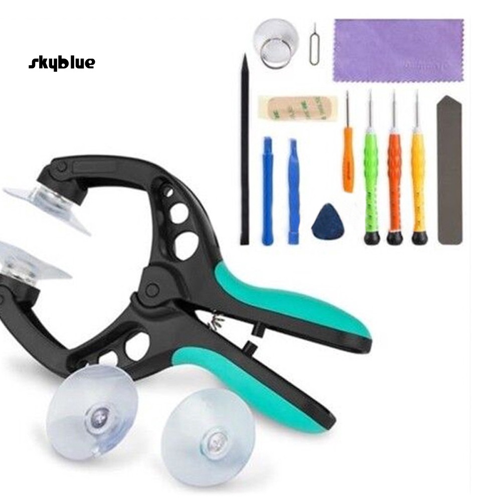 SKBL 14Pcs Phone Screen Opening Pry Screwdriver Repair Tools Kit for iPhone X/8/7/6 | BigBuy360 - bigbuy360.vn