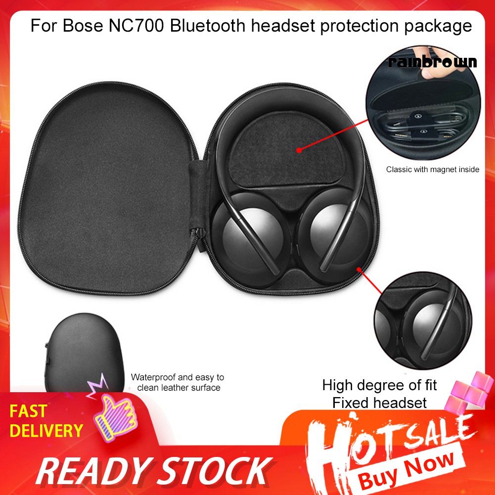Túi Bảo Vệ Tai Nghe Bluetooth Chống Nước &amp; Sốc Dành Cho Bose Nc700
