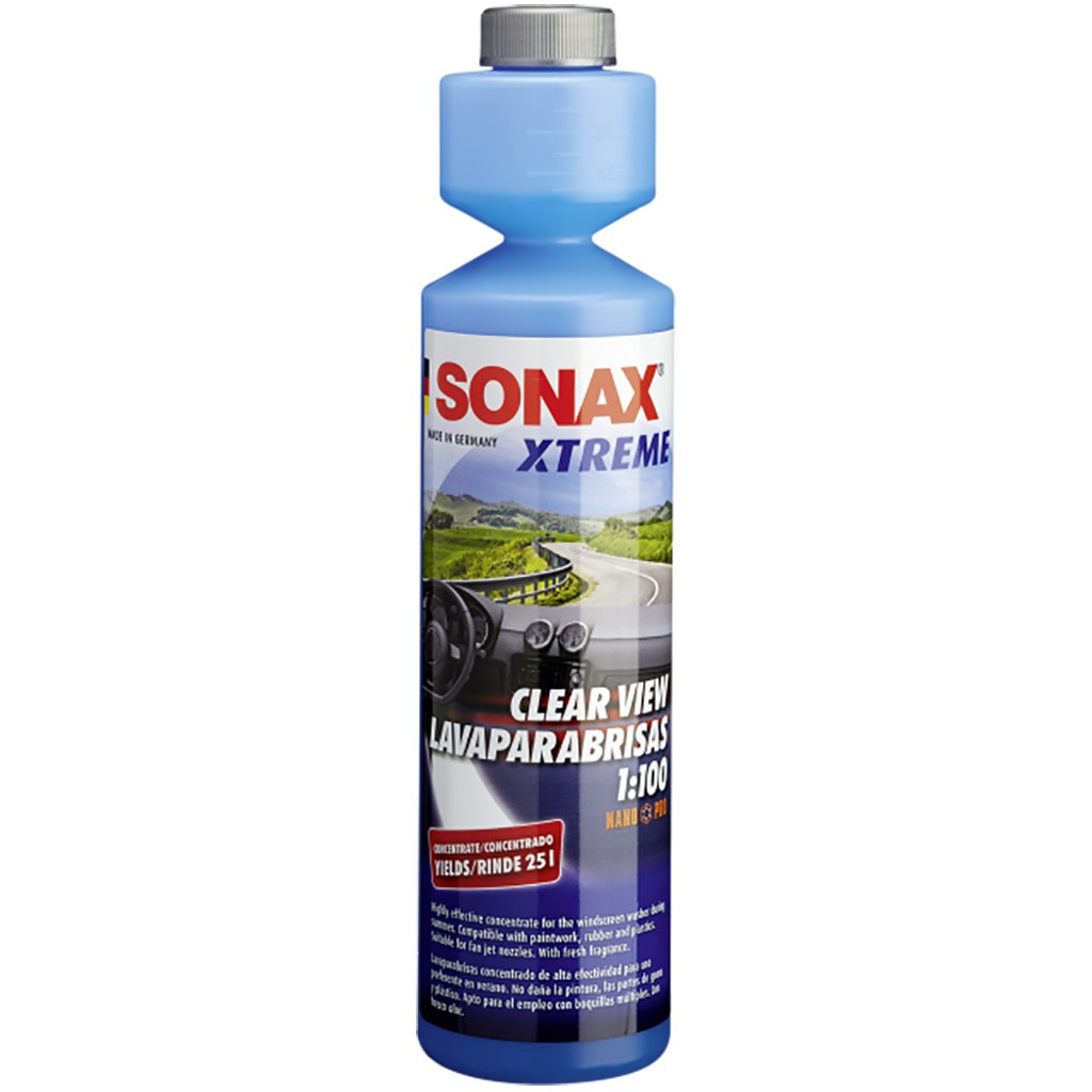 Nước rửa kính lái chống bám nước Sonax Xtreme ClearView NanoPro