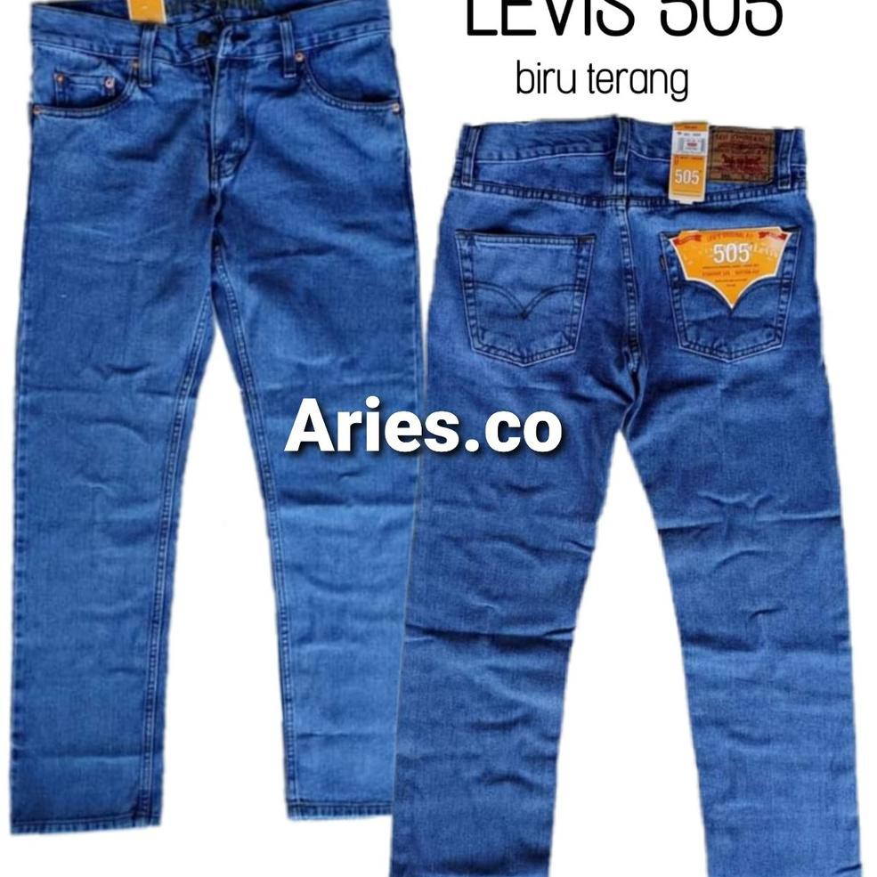 LEVIS Quần Jean Dài Ống Đứng 505 Cho Nam