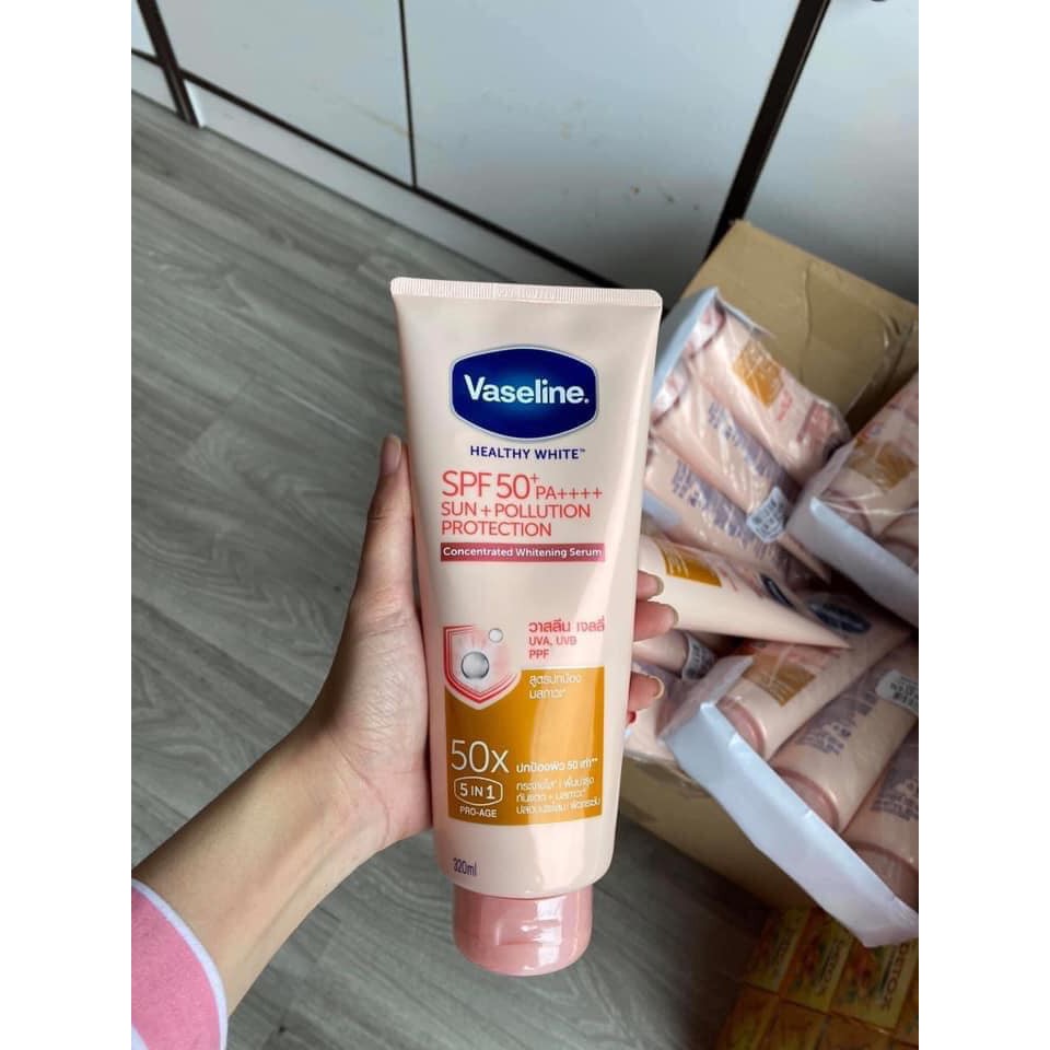 Dưỡng thể trắng da Vaseline 50x thái lan mẫu mới