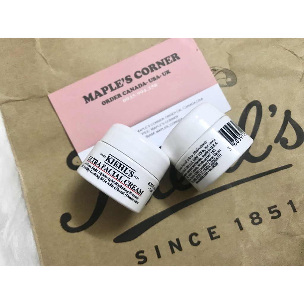 Kem dưỡng ẩm Kiehls Ultra Facial Cream 7ml