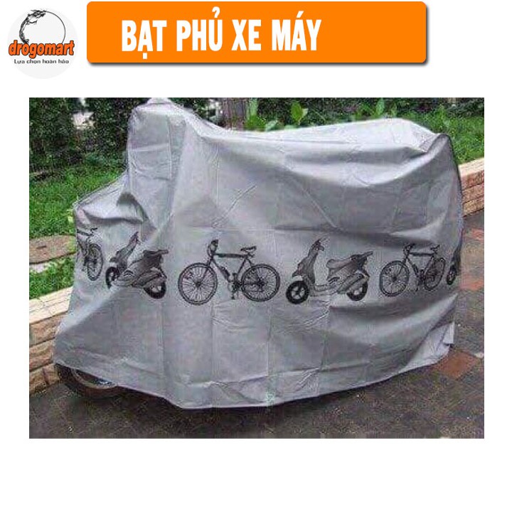 Bạt Phủ Xe Máy Che Nắng, Mưa Loại Dày - DG0303