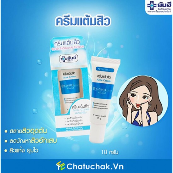 Kem thoa mụn Yanhee Acne Cream 10g Thái Lan