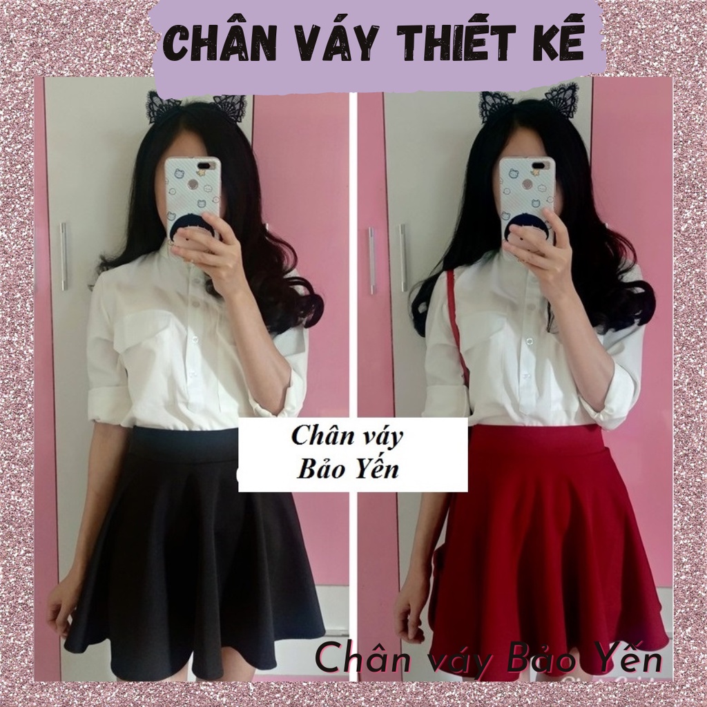 Chân váy xòe ngắn xinh xắn ( có quần trong) - M51