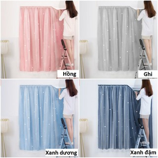 [CÓ SẴN]Rèm cửa sổ dán tường 2 lớp tiện lợi
