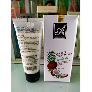 tẩy tế bào chết sợi dừa non (120ml)