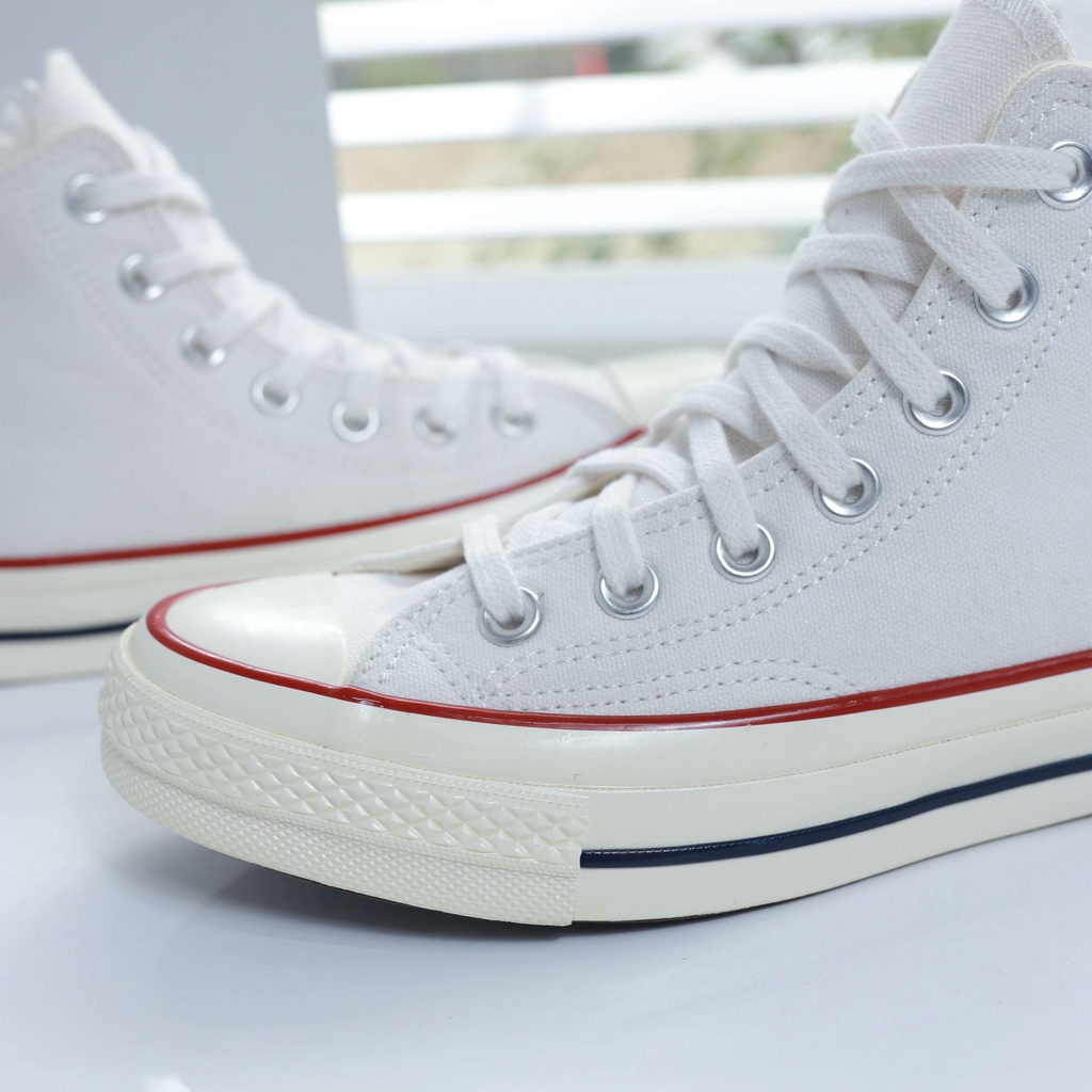 [ CHÍNH HÃNG ] giày sneaker CONVERSEE 𝗖𝗛𝗨𝗖𝗞 𝟳𝟬𝗦 high all white (70s_TC)