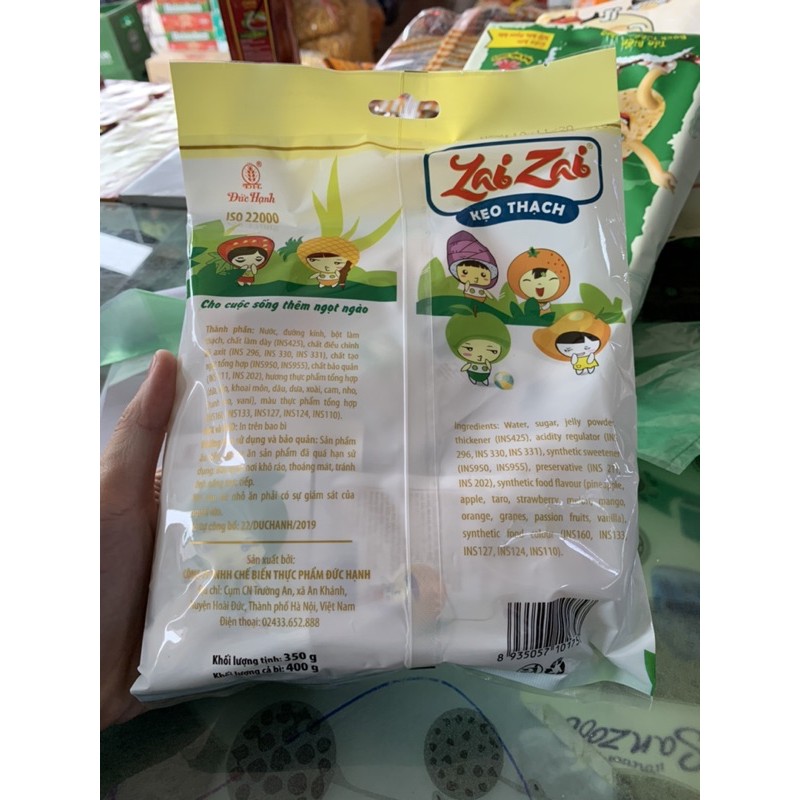 Thạch zai zai Đức Hạnh gói 350gram